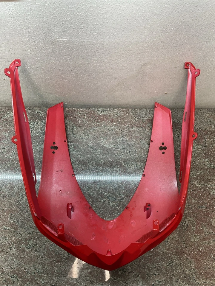 [NUEVO] 2008-2013 Ducati 848 1098 1198 Frontal Superior Nariz Carenado Capucha Rojo A.Market Foto 4 de 4