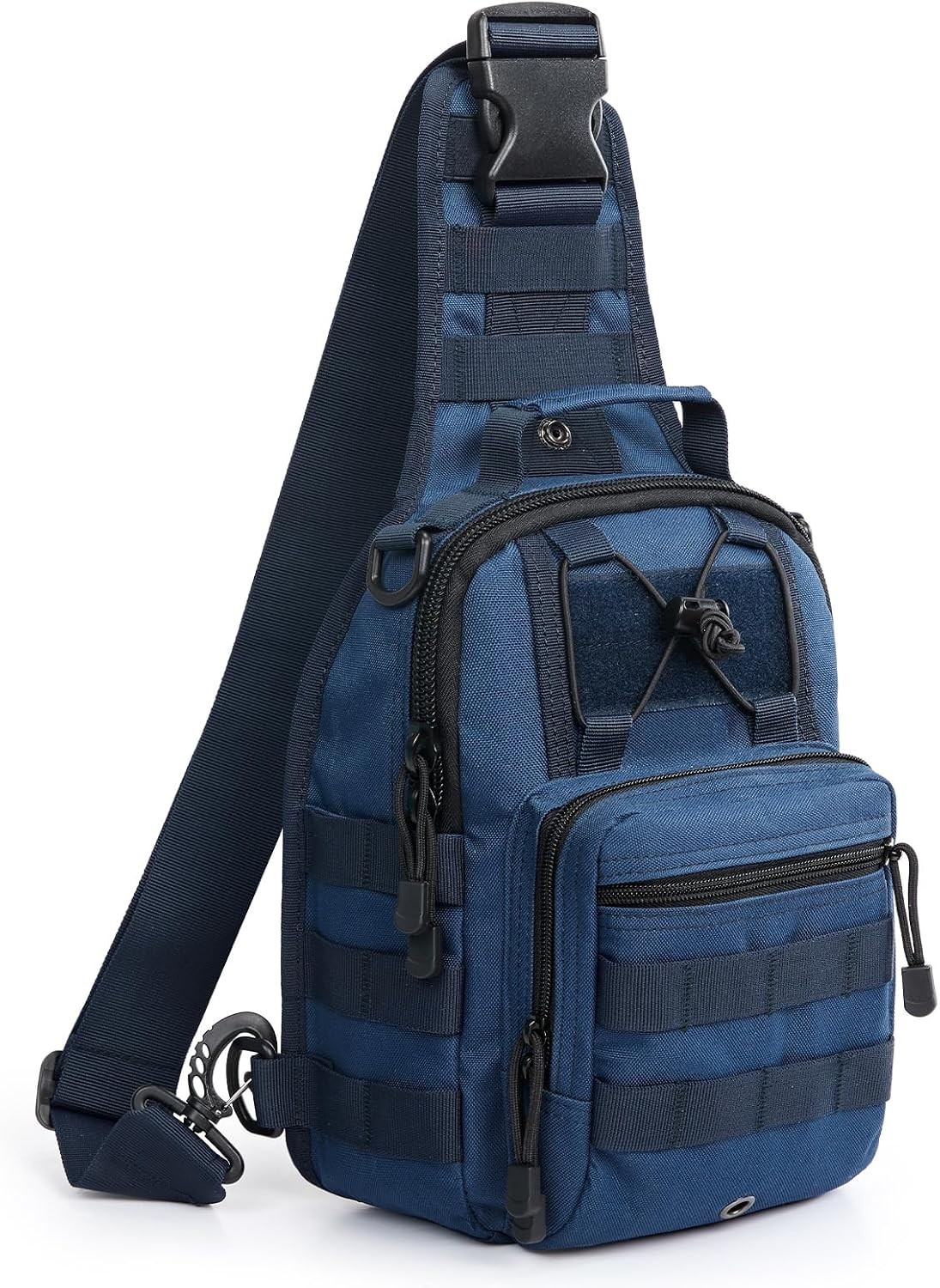 Dark Blue Outdoor Tactical Bag - Lightweight 4-Pocket Everyday Carry Solution