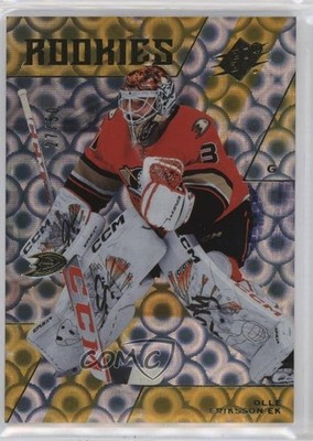 2023-24 SPx Rookies Grand Finale 27/50 Olle Eriksson Ek #161 0c3