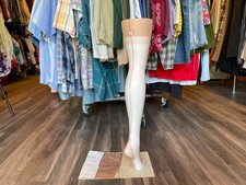 Vintage 1950s Kayser Seamed Stockings, Unworn, Keyhole Welt, Cuban Heel, 1 Pair