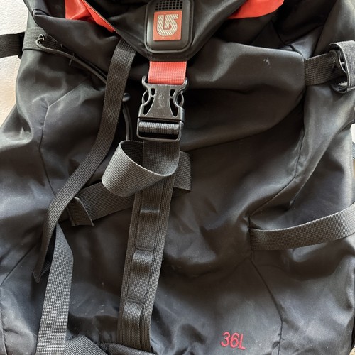 Burton Glacier Pack 36L, Backcountry Internal Frame Black Snowboardrucksack - Bild 4 von 19