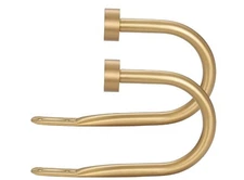 Drapery Holdback, Window Curtain Holdback (Warm Gold)