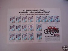 advertising Pubblicità 1980 FANTIC TRIAL 50-125-200