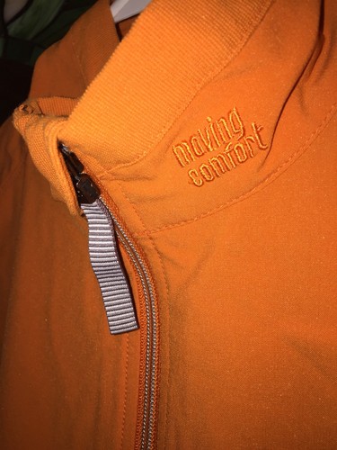 Women's MOVING COMFORT ORANGE SOFTSHELL VENTED JACKET SZ SMALL (4-6) - Picture 5 of 7
