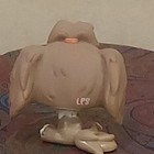Littlest Pet Shop LPS #2130 Dog Lhasa Apso Puppy Brown Red Bow Blue Eyes Figure — photo 3