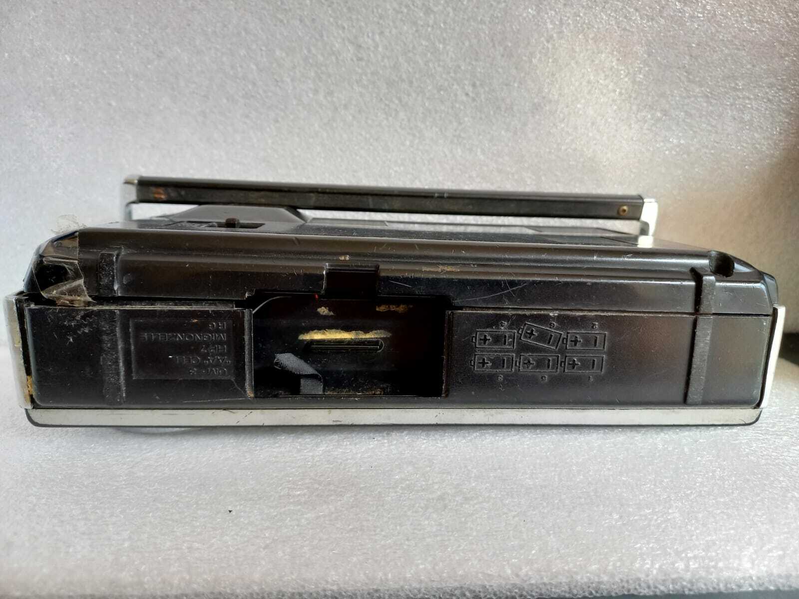 Sanyo cassette 1970's Radio Cassette Recorder M1700FZ Sold as is for