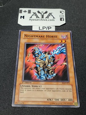 Nightmare Horse - PGD-077 - Common - 1st Edition LP/P - YUGIOH