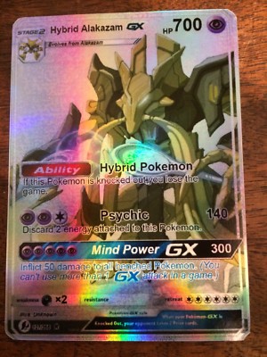 LEGGI LA DESCRIZIONE POKEMON GX EX MEGA ORICA PROXY MEGA M ALAKAZAM FULL ART