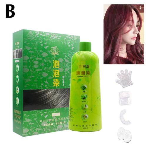 500 ml Brimles Shampoo, Herbal Bubble Grey Hair Dye Shampoo DEA - Picture 23 of 27