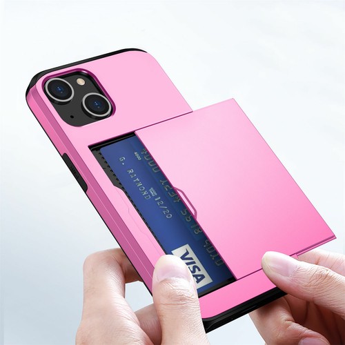Card Holder Wallet Case Shockproof Cover For iPhone 15 Pro Max 14 13 12 11 XS 87 - Picture 39 of 132