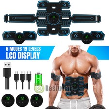 Electric Muscle Toner Machine ABS Toning Belt Simulation Fat Burner Belly Shaper