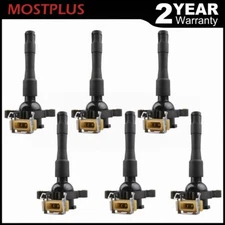Set(6) Ignition Coils For BMW E46 E39 X5 E36 325 330 328 525 740 M3 UF300