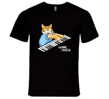 Game Over Keyboard Cat Fun The IT Crowd Popular TV Show T Shirt