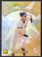 2000 Derek Jeter New York Yankees Topps Gold Perennial All-Stars MLB Card #PA2