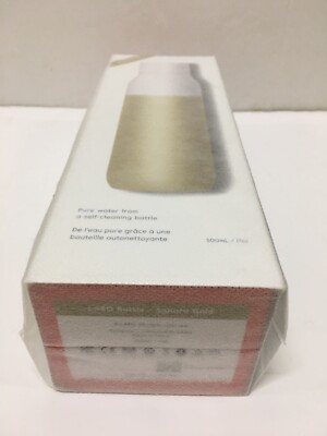 Cette bouteille réutilisable purifie l'eau grâce à la technologie LED UV-C