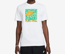 Nike Men's T-Shirt Athletic Logo Swoosh Printed Active Short Sleeve Tee2xL