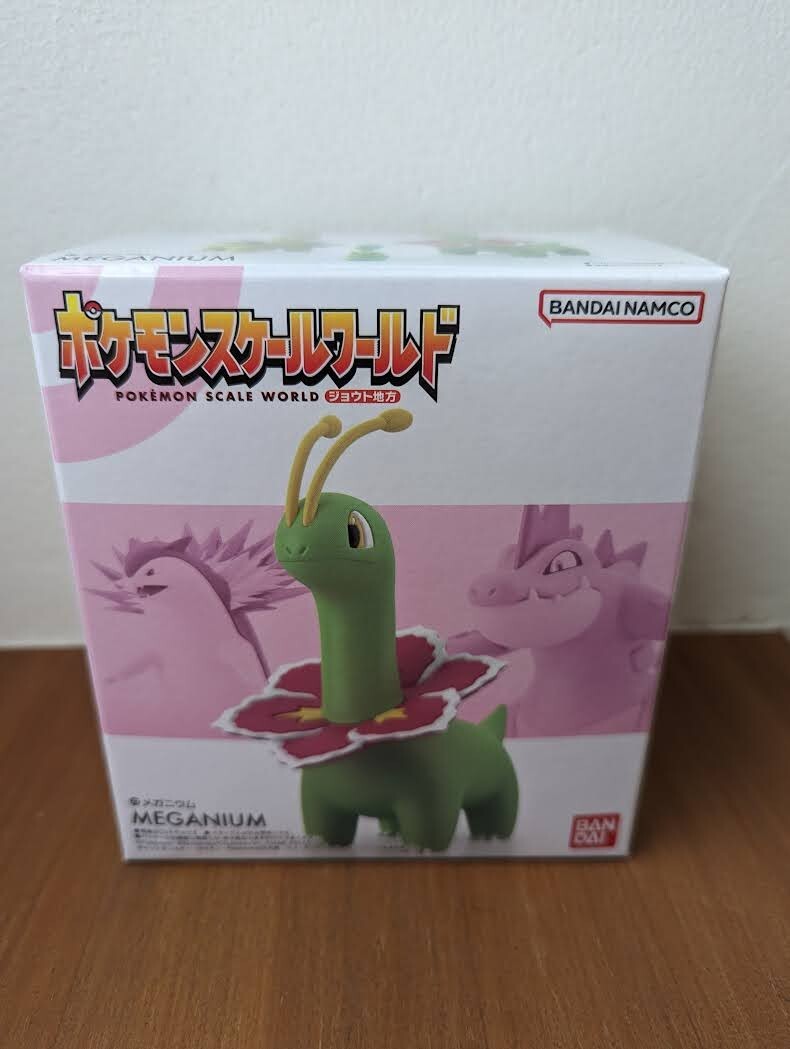 Pokemon Scale World Meganium Figure Johto Region 1/20 Scale