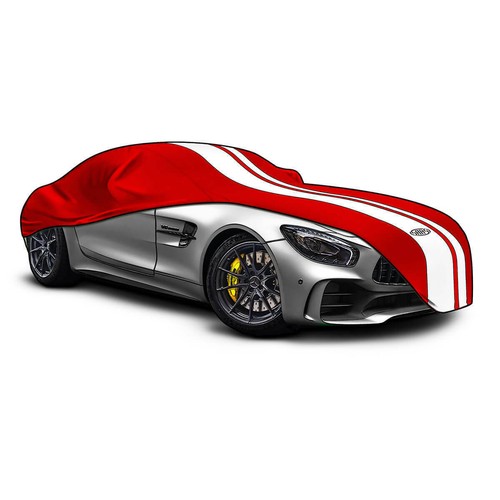 SAAS Classic Car Cover for Holden V2 VY VZ GTO GTS Coupe Indoor Cover Red - Picture 2 of 4