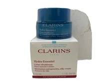 Clarins Hydra-Essentiel Silky Cream 1.7 oz NIB for Normal to Dry Skin