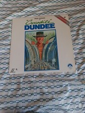 Crocodile Dundee Laserdisc 1986 LD - Laserdisc