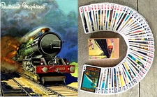 Playing Cards (Poker Deck 54 Card) Vintage Travel by Train European Posters 093