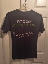 Vintage HTC One Zoe Promo Android T-shirt Sony Samsung Apple