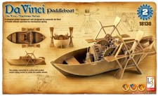 Academy 18130 Da Vinci Paddle Boat Plastic model