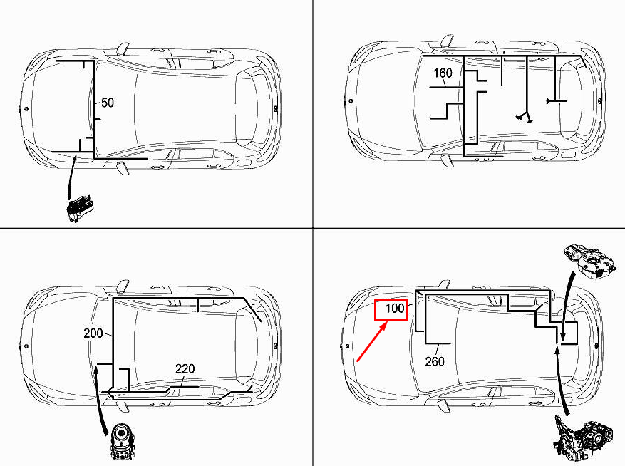 Neu MERCEDES-BENZ A W177 Adblue-Tanksystem-Kabelbaum A1775405711 Original