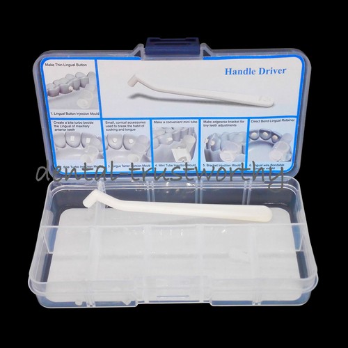 Dental Orthodontic Mini Injection Mold Mould Set Tubes Lingual Retainer Button - Picture 2 of 9