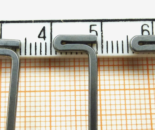 3 Stück Ersatznadeln Zungennadeln 85 mm Strickmaschine Hilfsnadel Zubehör x 8 cm - Bild 10 von 13