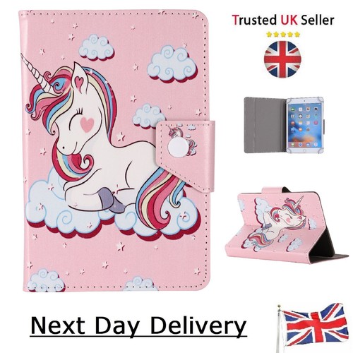 Case for 7" 8" 9.7" 10.1" 10.2" 10.4" 10.5" size Tab Universal Pink Tablet cover - Picture 2 of 21