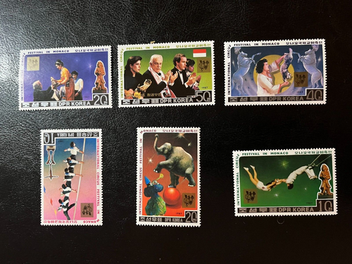 Korea stamp festival in Monaco MNH