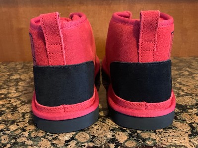 New! Mens UGG NEUMEL GRAPHIC OUTLINE SUEDE LEATHER BOOTS  display picture 1