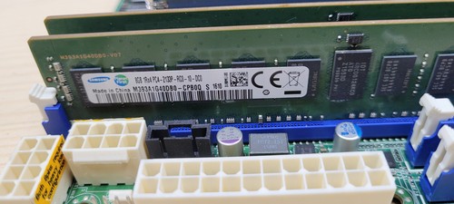 server dual bundle supermicro x10drl-i 2x intel xeon 2640v3|32gb ddr4|2xkühler - Photo 6/10