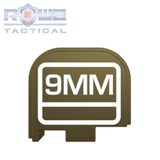Rowe Tactical Rear Slide Cover Plate for Glock G43 G43x G48-Olive Drab-Glock 9MM