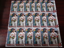 2022 Bowman Draft Pete Hansen #BD-128 1st Year RC Lot of 19-CARDINALS