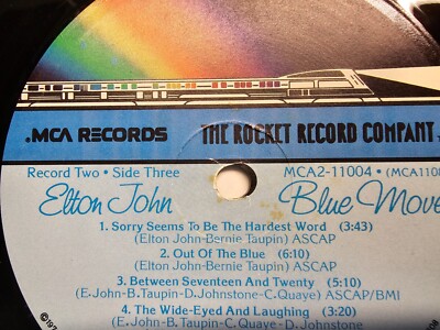 欧2discs LP Elton John Blue Moves 5738312 Mercury, UMC, The Rocket Record Company /00520 Elton John - Elton John - Blue Moves 2LP - uDiscover Music