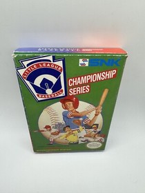 Little League Baseball Championship Series Nintendo NES Complete CIB Good Shape