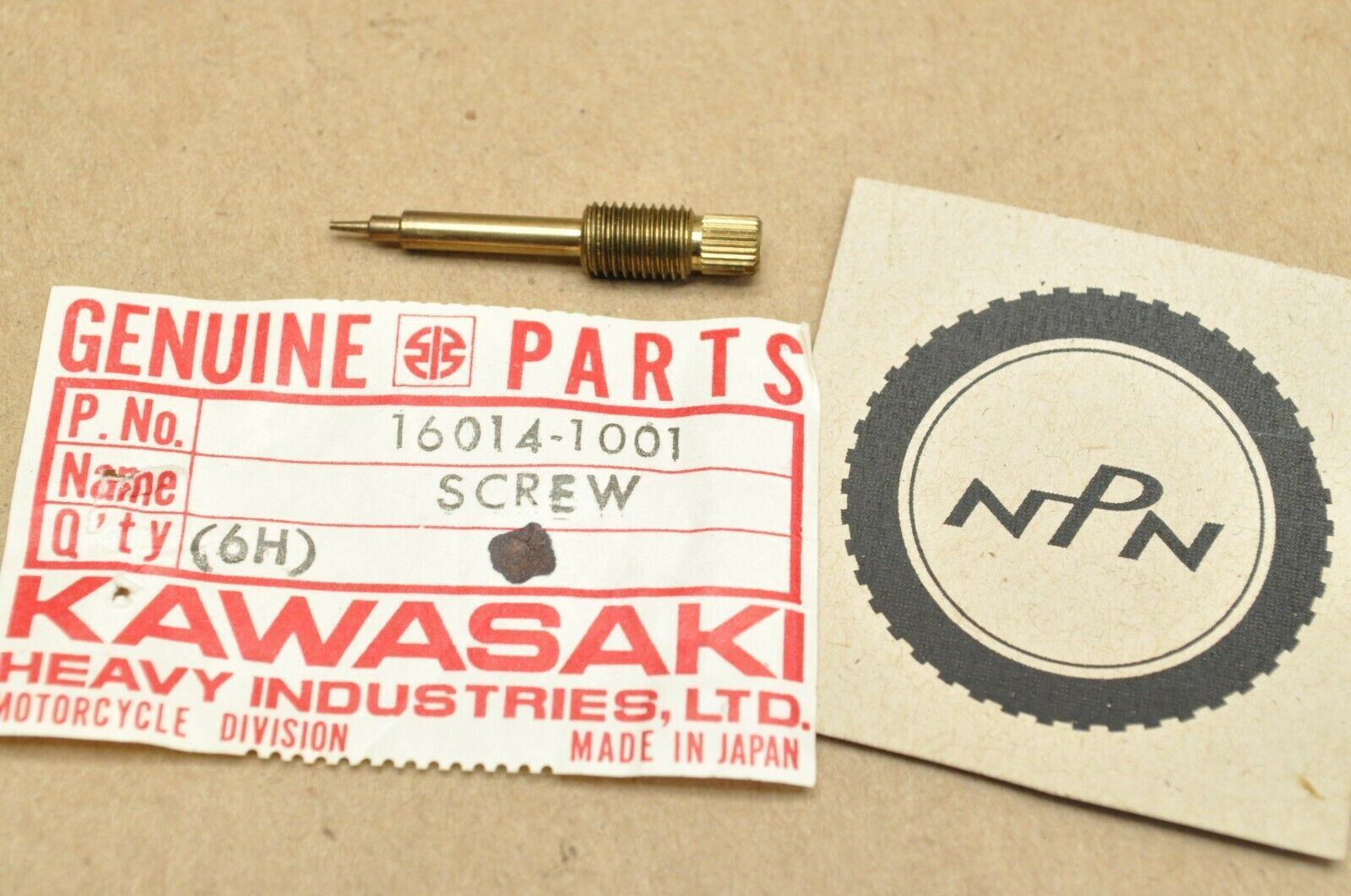 NOS OEM Kawasaki 19741979 KZ400 Carburetor Pilot Adjust Adjusting