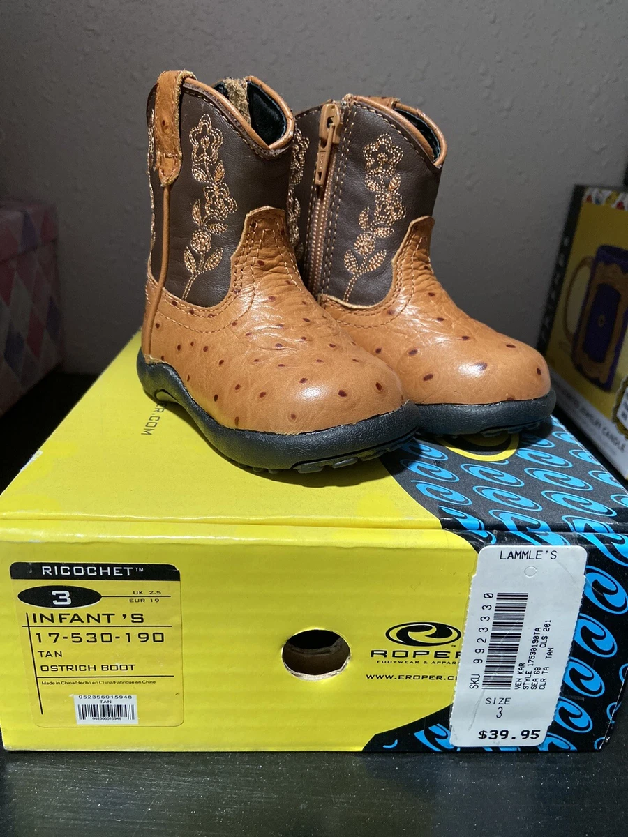 Lammle's Western Wear Infant Cowboy Roper Boots