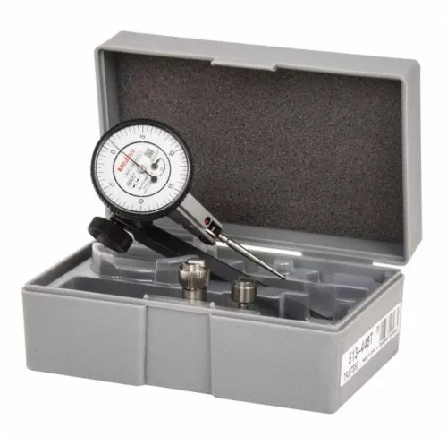Mitutoyo 9 Piece, 0" to 0.06" Measuring Range, 40mm Dial Diam, 0-15-0 Dial Re...