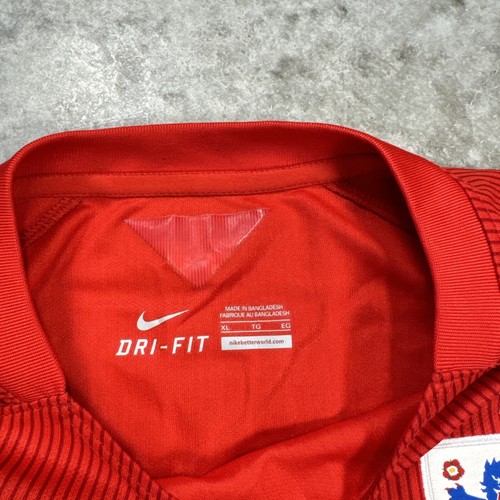 Nike England National team Soccer jersey mens XL 2014 Away kit football shirt - Picture 7 of 11