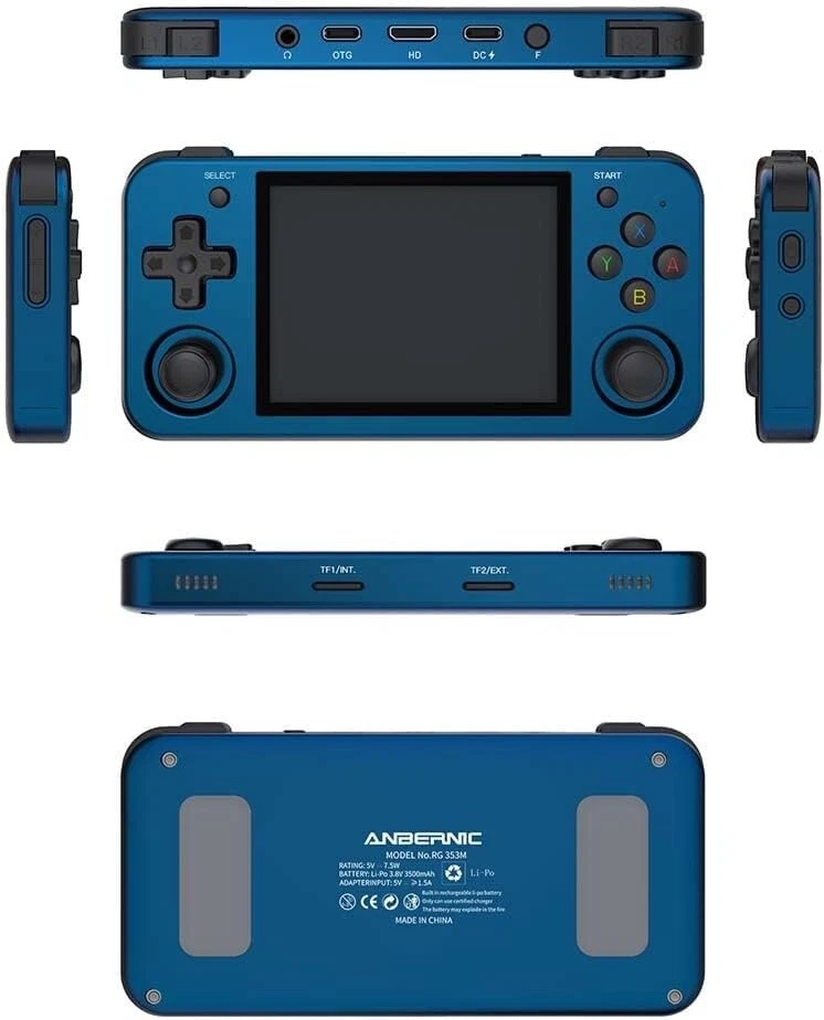 Anbernic RG353M - Console portatile con 4452 giochi, Android/Linux, Touch 3.5" - Immagine 4 di 4