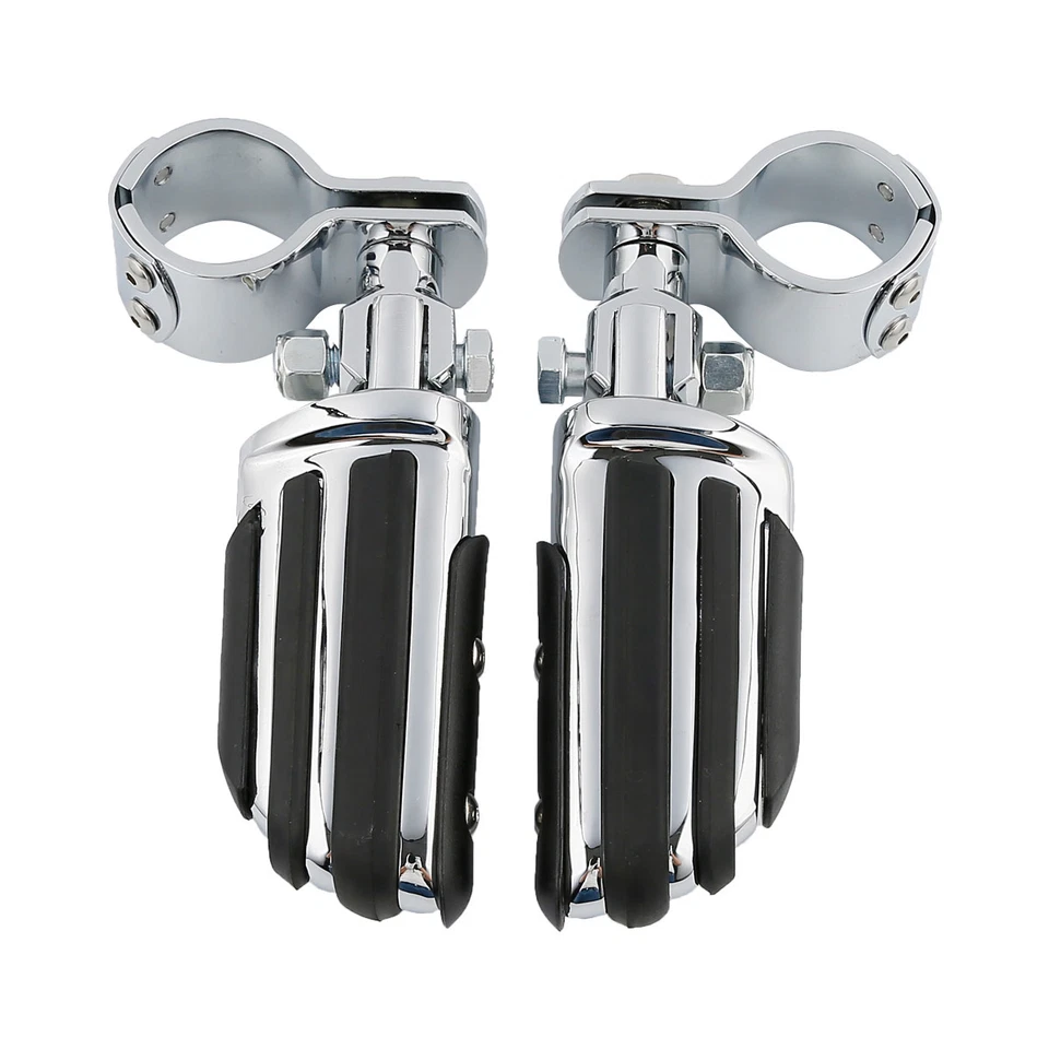 25mm 32mm 35mm Adjustable Foot Pegs Clamps Fit For Harley Sportster XL883 XL1200 - Image 3 of 4