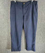 Workrite FR Pants Mens 38x Navy Blue Flame Resistant Nomex 2112 Cat 1 Arc 7
