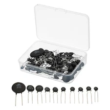 81pcs NTC Thermistors Resistors 3950 10 Values Inrush Current Limiter Sensor Kit