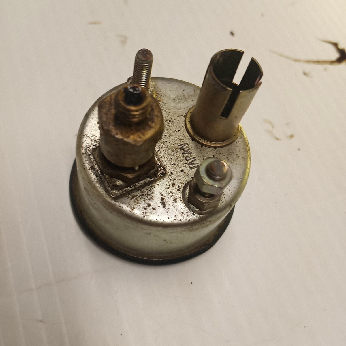 Hawk Brute Oil Pressure Gauge. Vintage. Good Condition. eBay