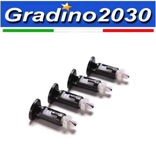 4x Clip Fissaggio Intel Socket 775 1155 Dissipatore CPU - Plastica - Push Pin