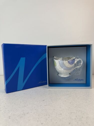 Noritaki Bone China Cosmic Blue Cup & Saucer New In Box / Tags Gorgeous! - Picture 18 of 18