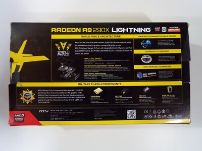 超美品 MSI Radeon R9 290X Lightning 動作確認済み Specification Radeon R9 290X LIGHTNING | MSI Global - The